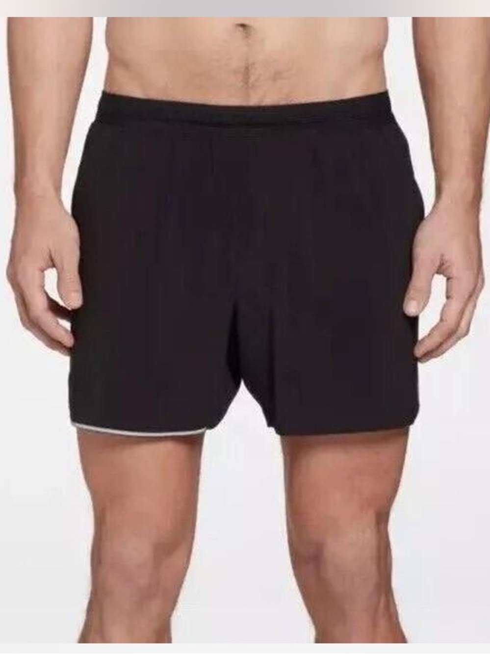 VRST Men's 5" Enthusiast Lined Run Shorts
- Pure Black